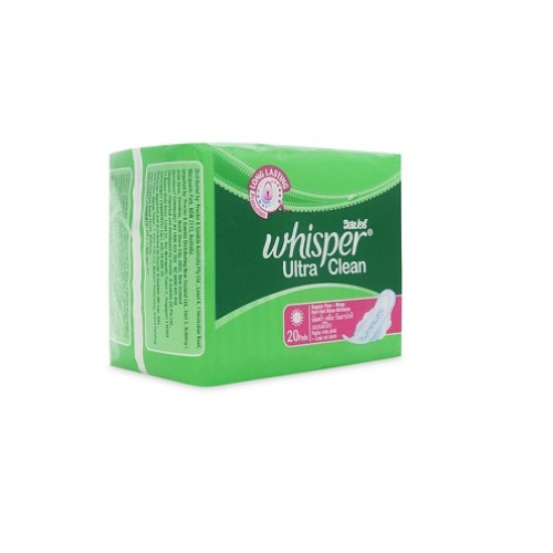 Whisper Ultra Clean Sanitary Napkins Wings 20 pcs Whisper Ultra Clean Sanitary Napkins Wings 20 pcs